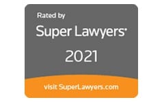 Rated by Super Lawyers 2021 visit SuperLawyers.com