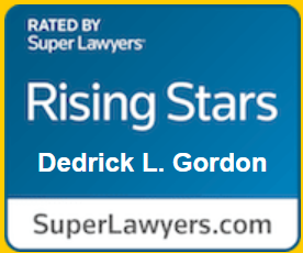 Rated By Super Lawyers | Rising Stars | Dedrick L. Gordon | SuperLawyers.com